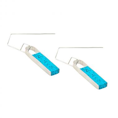 Come Together Teal Earrings