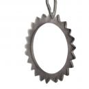 Gear Black Silver Necklace thumb-2