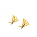 Lilly Gold Zircon Earrings thumb-1