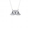 Lilly Triple Silver Necklace