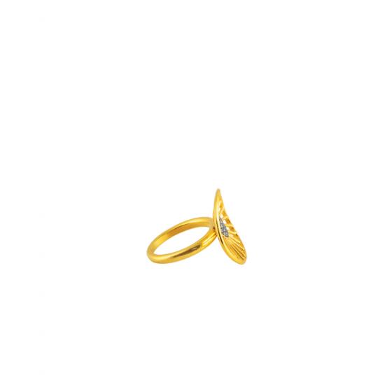 Poppy Gold Zircon Ring image-1