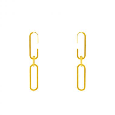 Thinner Chain Oval Gold