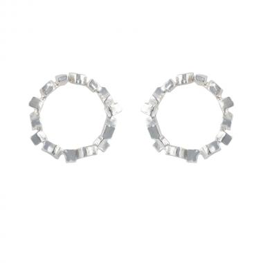 Circle Rock Earrings