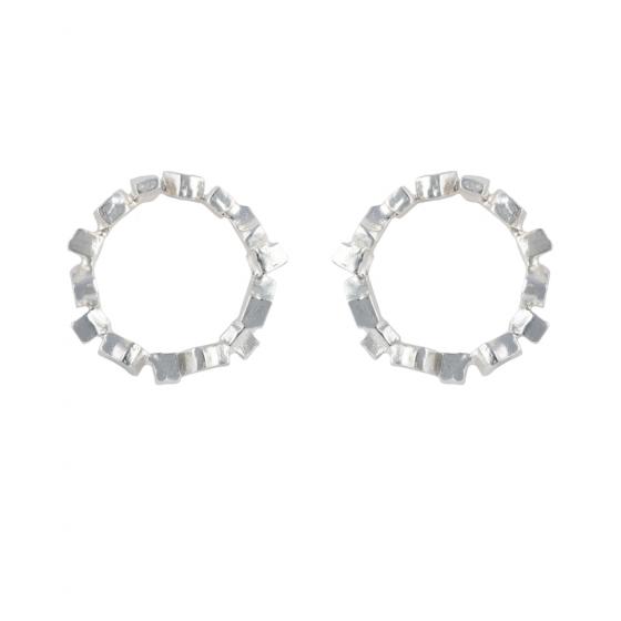 Circle Rock Earrings