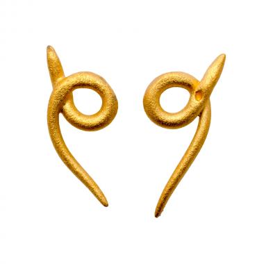 Full Gold Earrings
