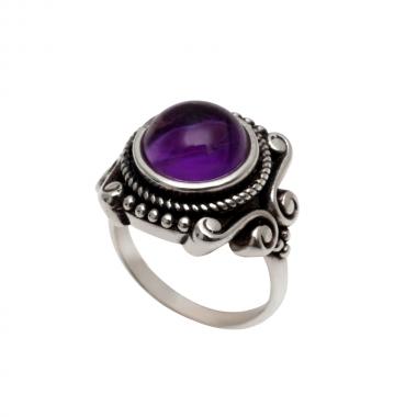 Purple Barock Ring