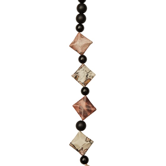 Rhombus long necklace  image-2
