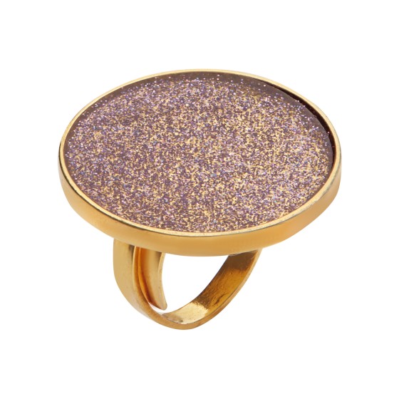 Disc Purple Δαχτυλίδι 