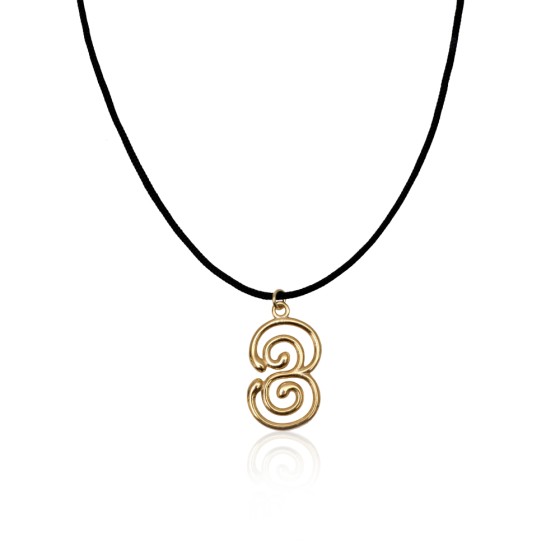 Lucky Charm necklace 23 Gold